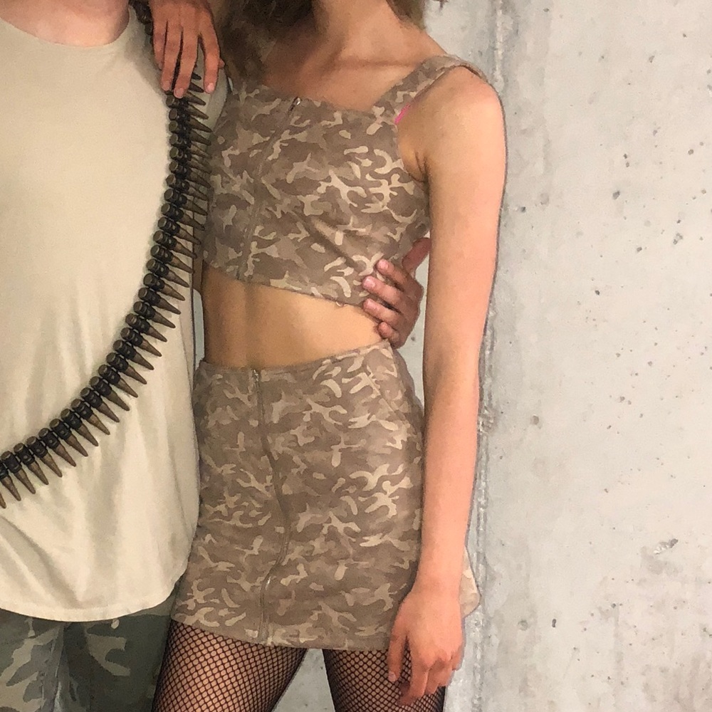 Camo Two Piece Set